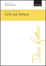 Give Me Wings Two-Part choral sheet music cover